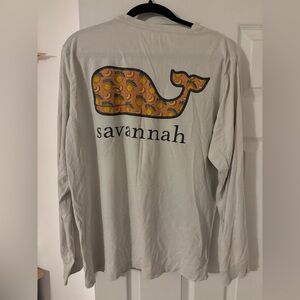 Vineyard Vines Long Sleeve Pocket Tee - Savannah Georgia
